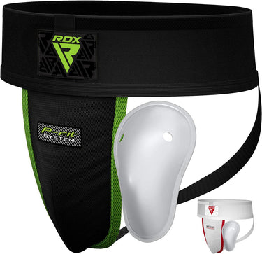 Coquille de protection RDX H1 avec coque en gel – Noir/Vert