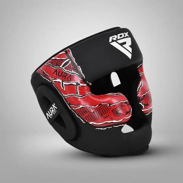 Casque de Boxe RDX Aura F17 – Rouge