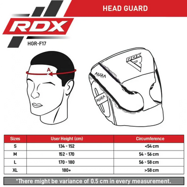 Boxhelm RDX Aura F17 Schwarz/Rot - Grösse L