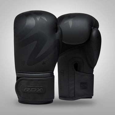 RDX F15 Noir Boxhandschuhe Schwarz