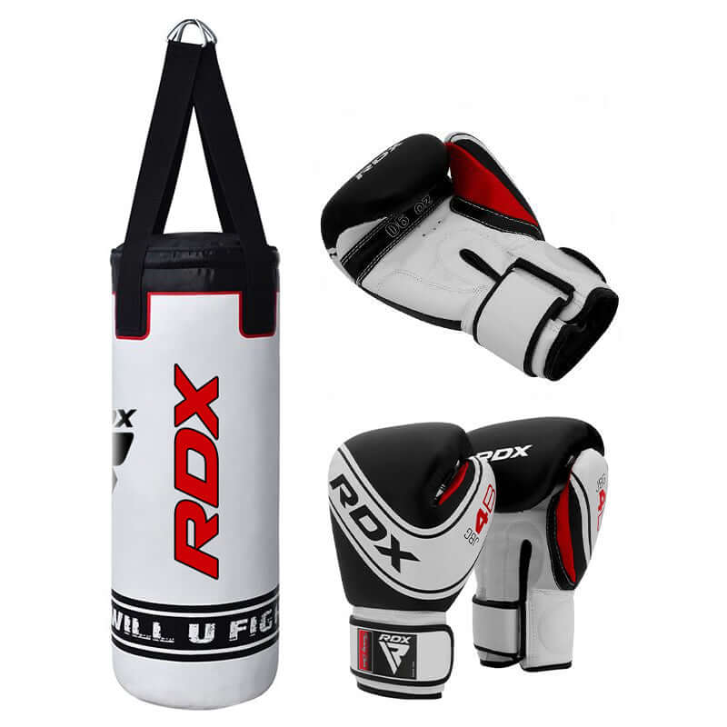 boxsack mit handschuhen kinder RDX 4W Robo Kinder-Boxsack 2ft + Handschuhe