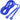 RDX C10 Skipping Rope – Blue