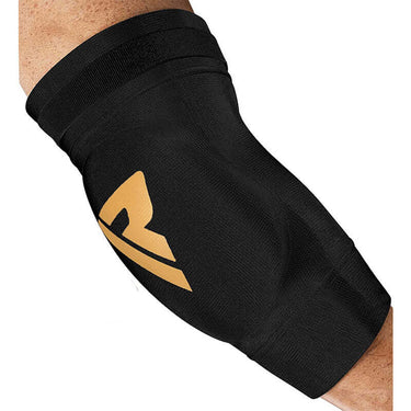 RDX HY Manchon coude CE certifié Muay Thai MMA OEKO-TEX® – Noir