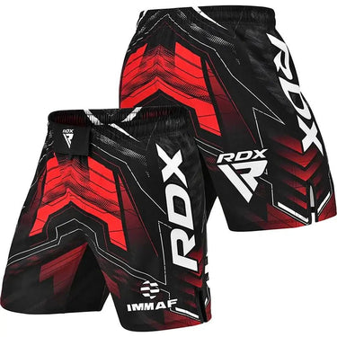 RDX IMMAF Approved MMA Fight & Training Shorts Red - RDX Sports | Switzerland