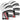 Bandes de genoux élastiques de compression RDX K1 OEKO-TEX®