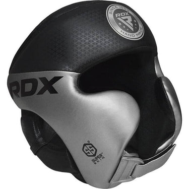 RDX L1 Mark Pro Trainings-Kopfschutz mit Wangenschutz – Silber