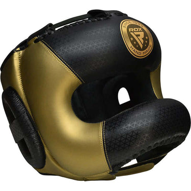 RDX L2 Mark Pro Kopfschutz mit Nasenschutzbügel – Gold