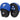 RDX T1 gebogene Pratzen – Blau