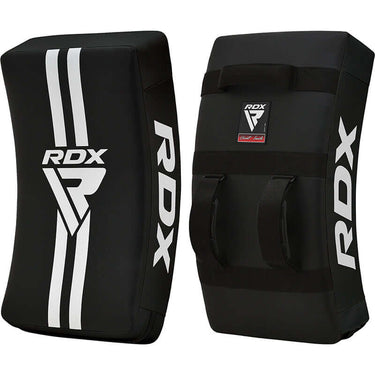 Bouclier de frappe incurvé RDX T1 avec poignées en nylon – Noir