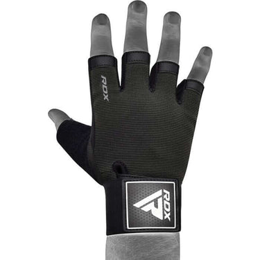 Gants de musculation demi-doigts RDX T2 – Noir