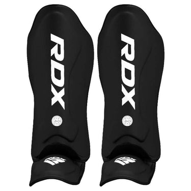 RDX T1 WAKO Schienbein- und Spannschutz Schwarz – Schwarz