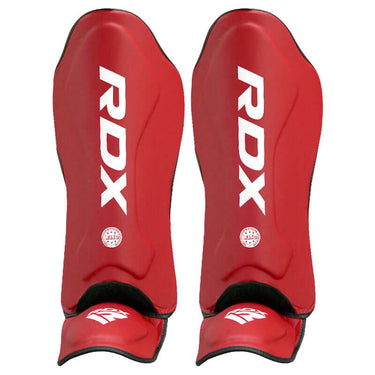 RDX T1 WAKO Schienbein- und Spannschutz Rot – Rot