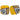 Bandes de boxe professionnelles RDX WX – Jaune