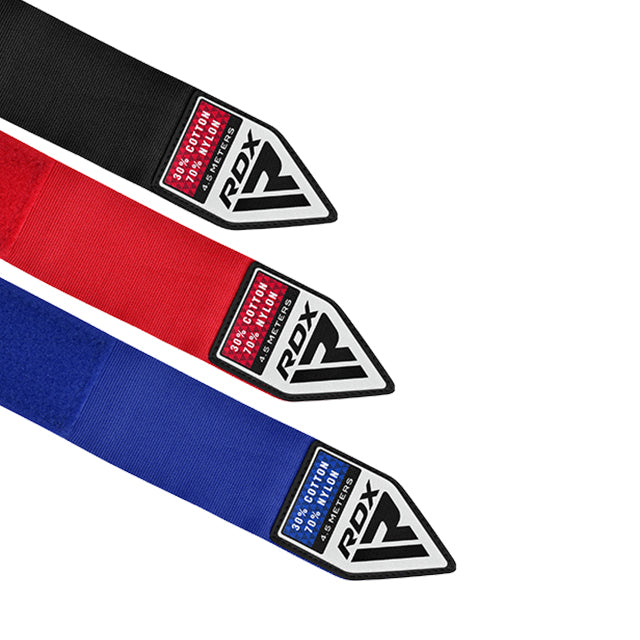 RDX RB Professional Boxing Hand Wraps Set#color_red