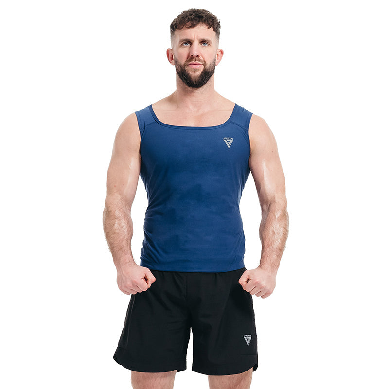 RDX M1 Men Sweat Vest Without Zipper REACH OEKO TEX 100 Certified#color_blue