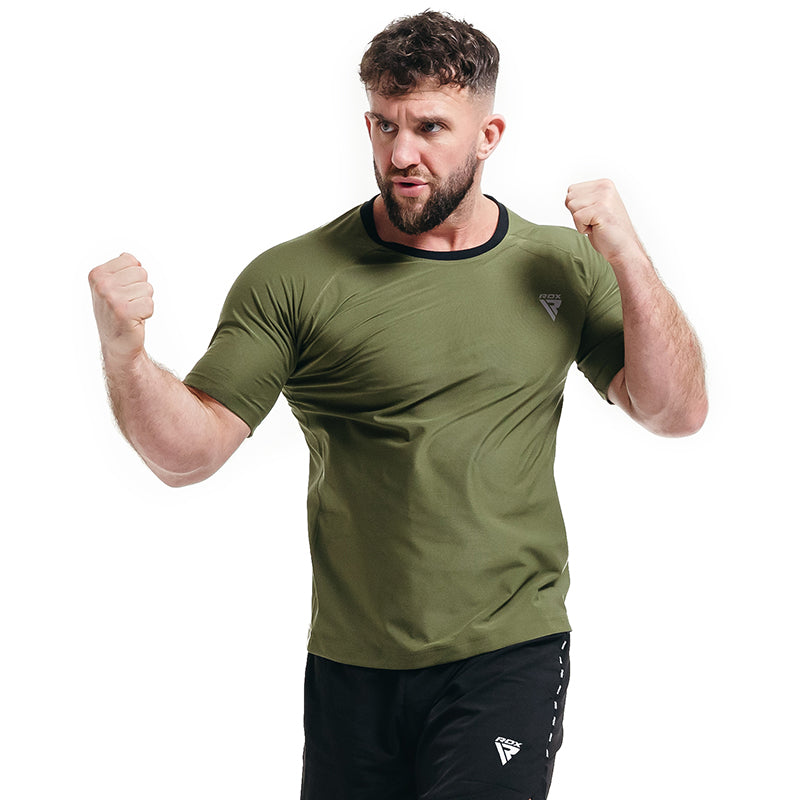 RDX M1 SWEAT T-SHIRT MEN#color_green