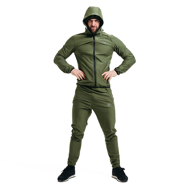 RDX H2 Weight Loss Sauna Suit#color_green