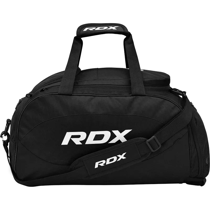 RDX R1 Duffel Bag with Backpack Straps#color_black