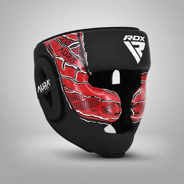 Boxhelm RDX Aura F17 Schwarz/Rot - Grösse L