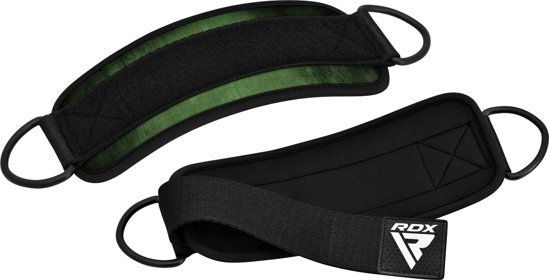 RDX A4 Ankle Straps For Gym Cable Machine#color_green