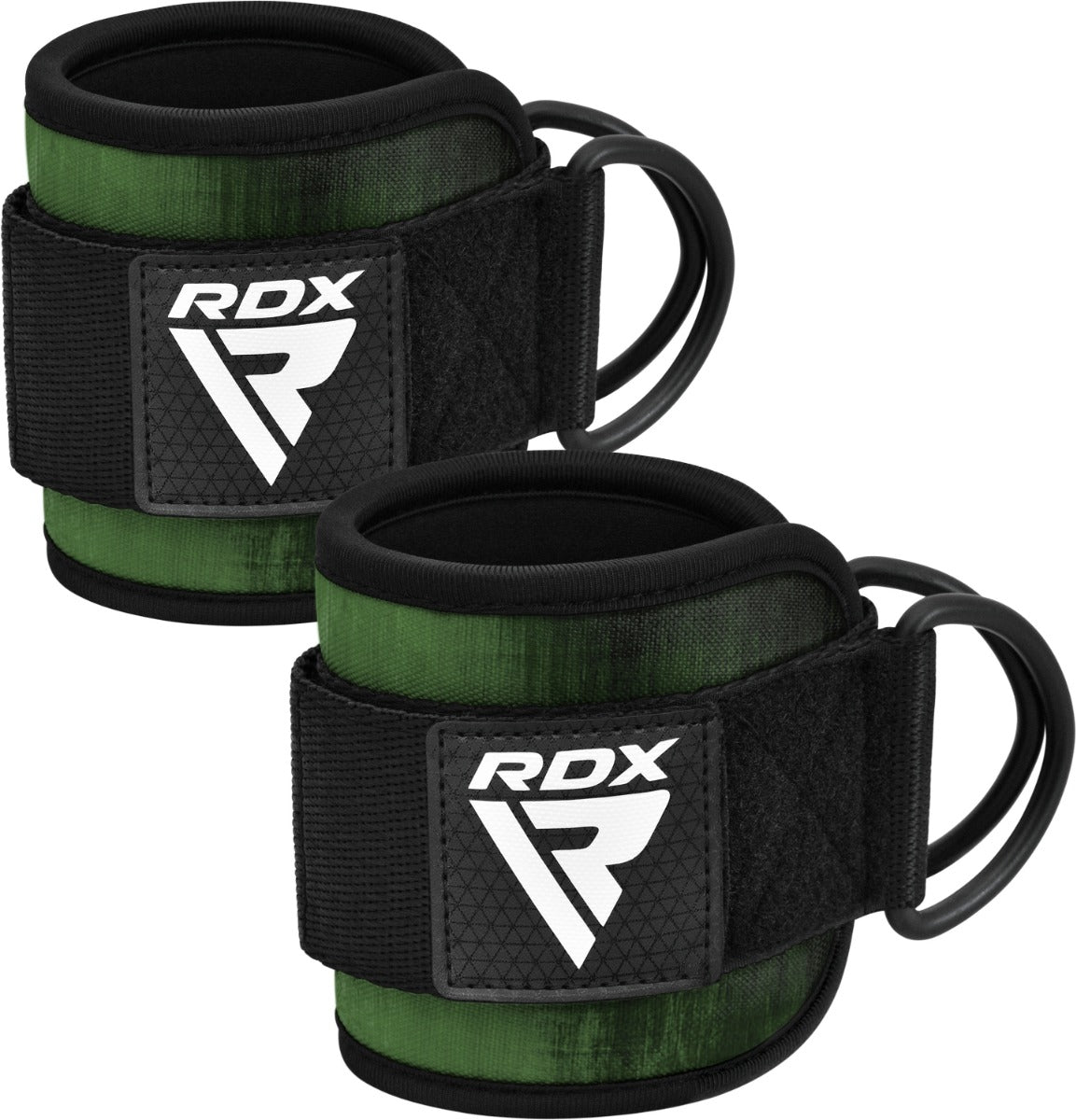 RDX A4 Ankle Straps For Gym Cable Machine#color_green