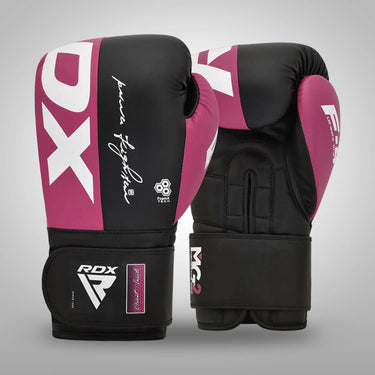 RDX F4 Boxing Sparring Gloves Hook & Loop - RDX Sports | Switzerland #color_pink