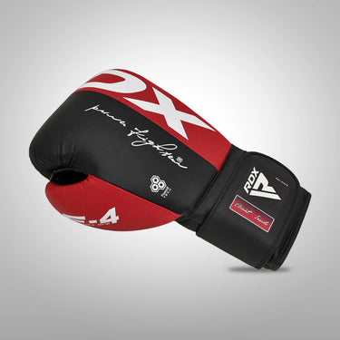 RDX F4 Boxing Sparring Gloves Hook & Loop - RDX Sports | Switzerland #color_rouge