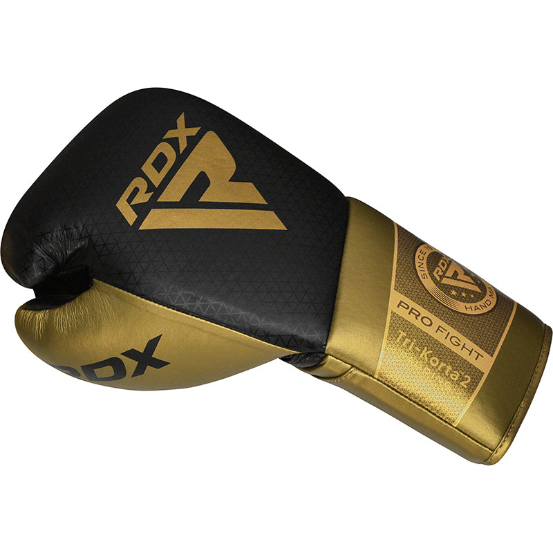 RDX K2 Mark Pro Fight Boxing Gloves#color_gold