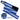 RDX K4 Weightlifting Knee Wraps #color_blue