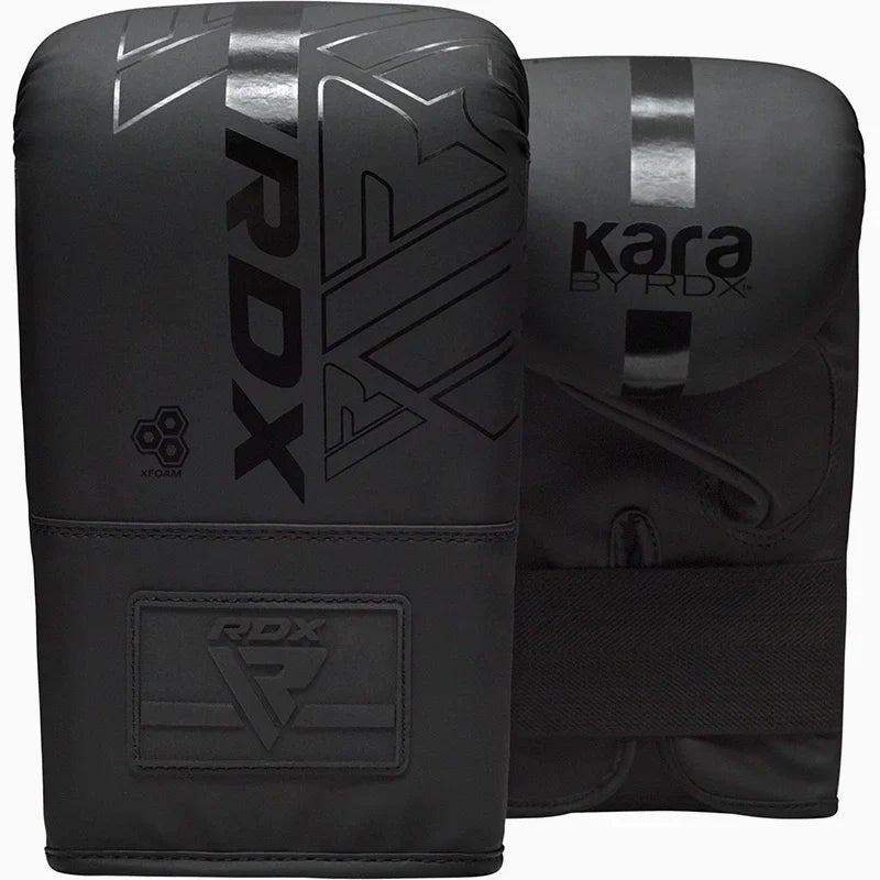 RDX 3 - in - 1 Angle Punch Bag Full Black with Gloves Set - RDX Sports | Switzerland