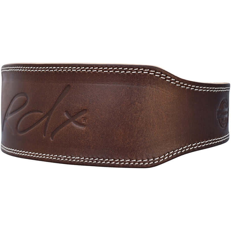 RDX 4 Inch Leather Weightlifting Belt - RDX Sports | Switzerland