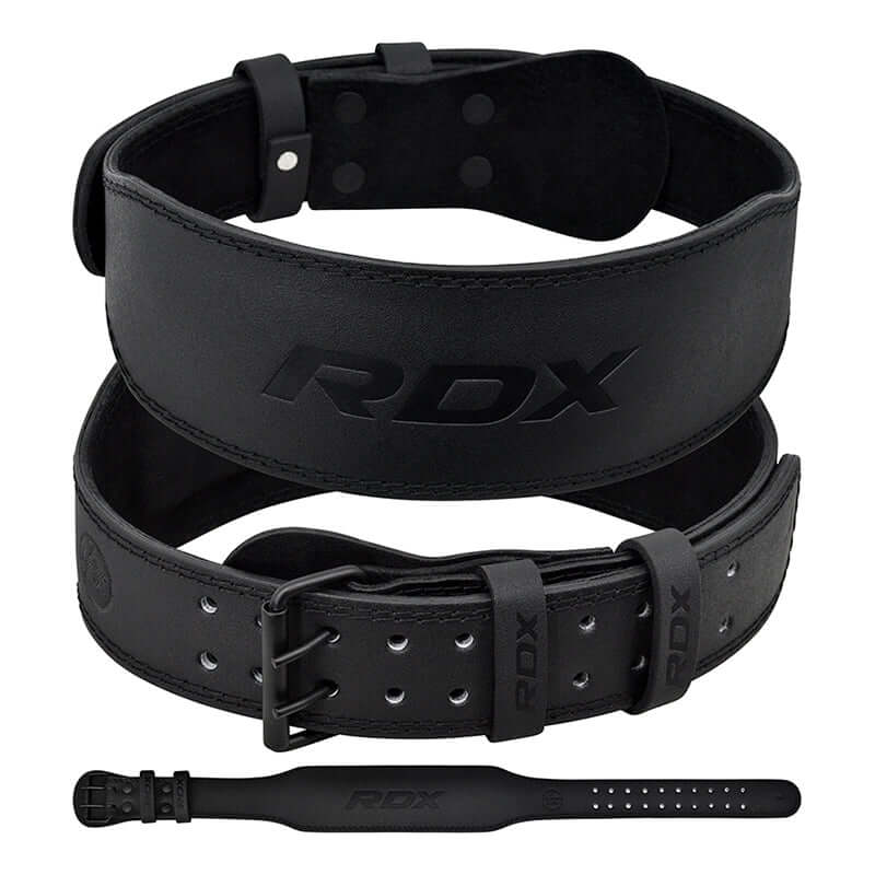 RDX 4 Inch Leather Weightlifting Gym Belt - RDX Sports | Switzerland