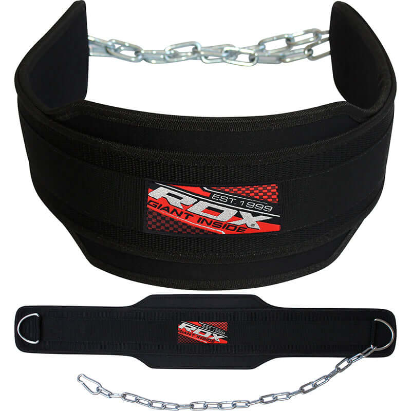 RDX 6DP Weight Training Dipping Belt with Chain - RDX Sports | Switzerland