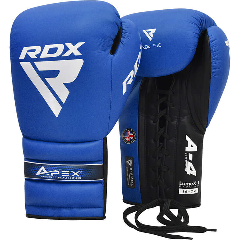 RDX APEX Lace up Training/Sparring Boxing Gloves - RDX Sports | Switzerland