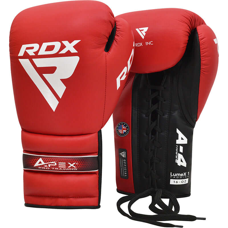 RDX APEX Lace up Training/Sparring Boxing Gloves - RDX Sports | Switzerland