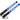 Bâtons de précision d’entraînement RDX APEX Pro – Bleu