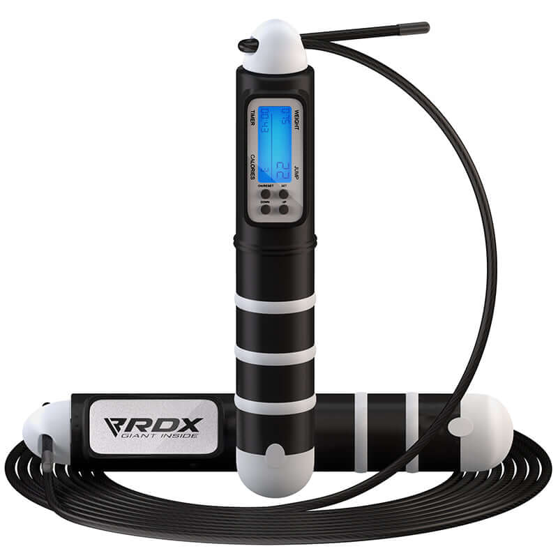 RDX Digital Calorie Burn & Workout Counter 10.3ft Adjustable Skipping Rope - RDX Sports | Switzerland