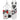 RDX F10 4FT / 5FT 3 - IN - 1 WHITE TRAINING PUNCH BAG WITH MITTS SET Filled - RDX Sports | Switzerland