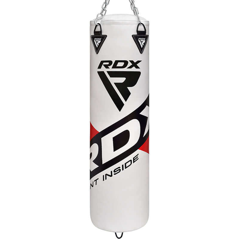RDX F10 4FT / 5FT WHITE TRAINING PUNCH BAG FOR BOXING & MMA SET - RDX Sports | Switzerland