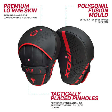RDX F6 KARA Focus Pads - RDX Sports | Switzerland #color_rouge