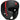 RDX F6 KARA Head Guard Black - RDX Sports | Switzerland #color_red