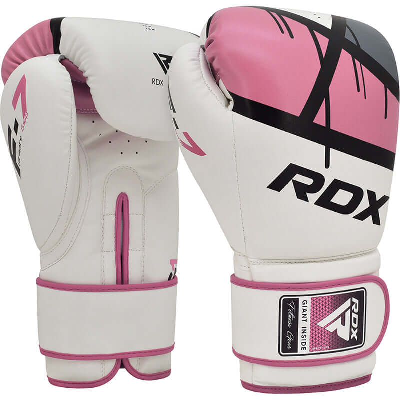 RDX F7 Ego Pink Boxing Gloves for Women - RDX Sports | Switzerland