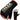 RDX HY Inner Gloves Half Finger OEKO-TEX® – Black/Orange