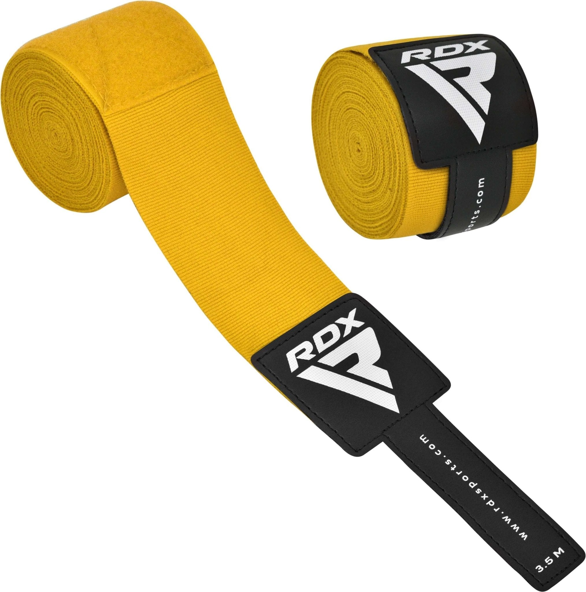 RDX IBA Boxing Hand Wraps Yellow - RDX Sports | Switzerland