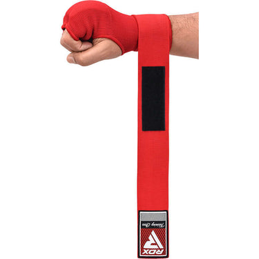 RDX IS Gel Padded Inner Gloves Hook & Loop Wrist Strap for Knuckle Protection OEKO - TEX® Standard 100 certified - RDX Sports | Switzerland #color_red
