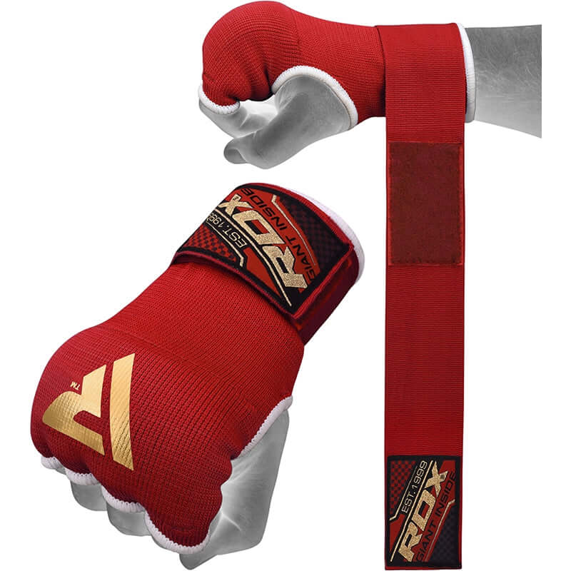 RDX IS Gel Padded Inner Gloves Hook & Loop Wrist Strap for Knuckle Protection OEKO - TEX® Standard 100 certified - RDX Sports | Switzerland