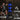 RDX KT Ronin 6ft 2 - in - 1 Blue Free Standing Target Punch Bags With Mitts Set - RDX Sports | Switzerland