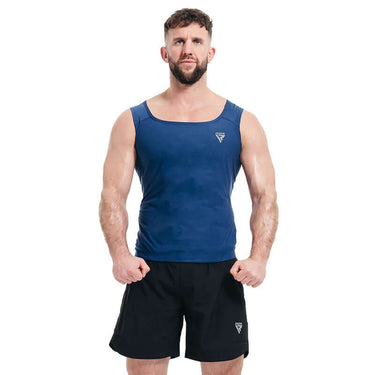 RDX M1 Men Sweat Vest Without Zipper REACH OEKO TEX 100 Certified - RDX Sports | Switzerland #color_blue