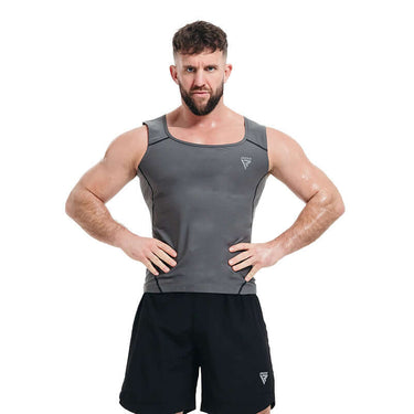 RDX M1 Men Sweat Vest Without Zipper REACH OEKO TEX 100 Certified - RDX Sports | Switzerland #color_grey