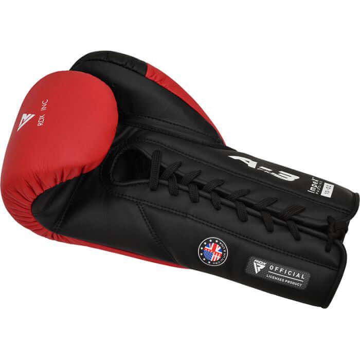 RDX PF APEX Competition/Fight Lace Up Boxing Gloves - RDX Sports | Switzerland